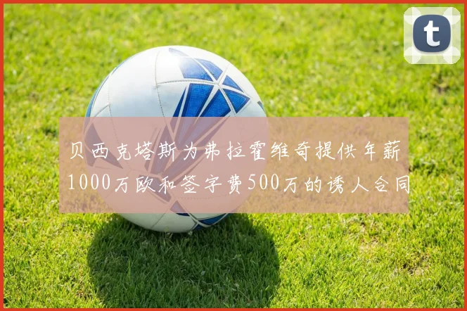 贝西克塔斯为弗拉霍维奇提供年薪1000万欧和签字费500万的诱人合同
